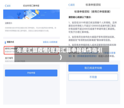 年度汇算疫情(年度汇算申报操作指引)